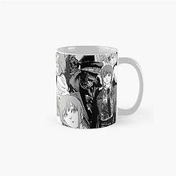 Chainsaw Man Mugs - Chainsaw Man Manga Collage Classic Mug RB0908 #555751