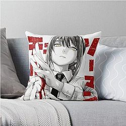 Chainsaw Man Pillows - Chainsaw man Makima  Throw Pillow RB0908 #555779