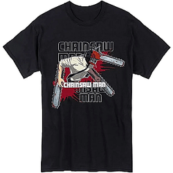 Chainsaw Man T-Shirts - Fighting Position Chainsaw Man T-Shirt