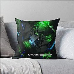 Chainsaw Man Pillows - Chainsaw Man Throw Pillow RB0908 #555795