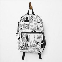 Chainsaw Man Backpacks - - Power - Manga Collage Backpack RB0908 #555814