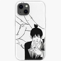 Chainsaw Man Cases - Aki Kon | Chainsaw man iPhone Soft Case RB0908 #555563