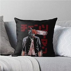 Chainsaw Man Pillows - Chainsaw Man Official Throw Pillow RB0908 #555803