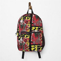 Chainsaw Man Backpacks - chainsaw man manga Backpack RB0908 #555820