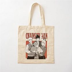 Chainsaw Man Bags - CHAINSAW MAN Cotton Tote Bag RB0908 #555861