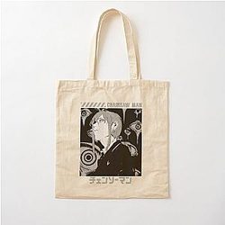 Chainsaw Man Bags - Makima Red - Chainsaw Man Cotton Tote Bag RB0908 #555858
