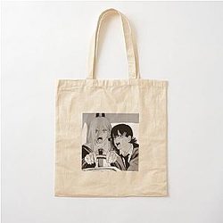 Chainsaw Man Bags - Chainsaw Man power and Kobeni Cotton Tote Bag RB0908 #555866