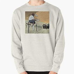 Chainsaw Man Sweatshirts - Makima Approaching Denji Pullover Sweatshirt RB0908 #555884
