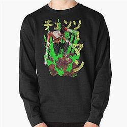Chainsaw Man Sweatshirts - Chainsaw Man Denji Pullover Sweatshirt RB0908 #555916