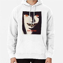 Chainsaw Man Hoodies - Makima Chainsaw Man Silence of the Lambs Style Poster Pullover Hoodie RB0908 [ID555933] #555933