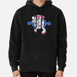 Channel 5 Hoodie - Space Channel 5 Ulala Silver Pullover Hoodie