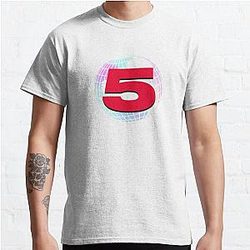 Channel 5 T-Shirts - Channel 5 Logo Bubblegum Classic T-Shirt RB2405