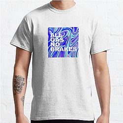 Channel 5 T-Shirts - All Gas No Brakes Logo Pearlescent Block Classic T-Shirt RB2405