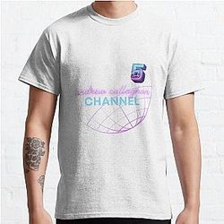 Channel 5 T-Shirts - Andrew Callaghan Channel 5 News Classic T-Shirt RB2405
