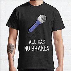 Channel 5 T-Shirts - All Gas No Brakes - Andrew Callaghan YouTube Inspired Classic T-Shirt RB2405