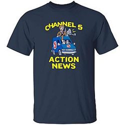 Drop Actions News DTNK1407 Channel 5 T-Shirts