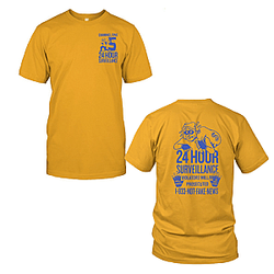 Channel 5 T-Shirts - Channel 5 24H Surveillance Classic T-Shirt