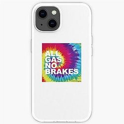 Channel 5 Cases - All Gas No Brakes Logo Rainbow Block iPhone Soft Case RB2405