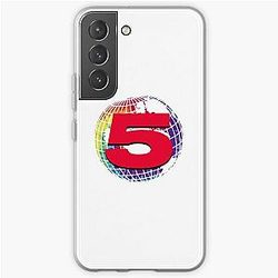 Channel 5 Cases - Channel 5 Logo Rainbow Samsung Galaxy Soft Case RB2405