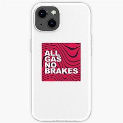 Channel 5 Cases - All Gas No Brakes Logo Pewdiepie Pattern Block iPhone Soft Case RB2405