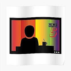 Channel 5 Posters - Channel 5 News T.V Poster RB2405