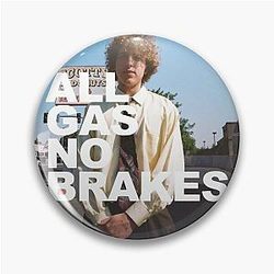 Channel 5 Pins - All Gas No Brakes Logo Andrew Block Pin RB2405