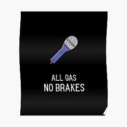 Channel 5 Posters - All Gas No Brakes - Andrew Callaghan YouTube Inspired Poster RB2405