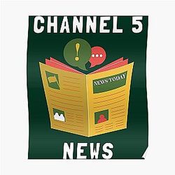 Channel 5 Posters - CHANNEL 5 NEWS  Andrew Callaghan  All Gas No Breaks Essential Poster RB2405