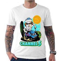 Channel 5 T-Shirts – In The Sun Printed Classic T-Shirt
