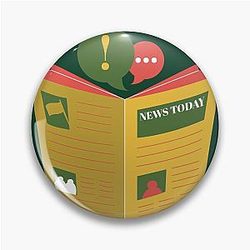 Channel 5 Pins - CHANNEL 5 NEWS  Andrew Callaghan  All Gas No Breaks Essential Pin RB2405