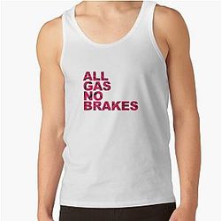 Channel 5 Tank Tops - All Gas No Brakes Logo Pewdiepie Pattern Tank Top RB2405