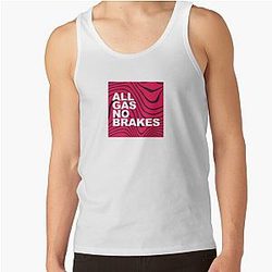 Channel 5 Tank Tops - All Gas No Brakes Logo Pewdiepie Pattern Block Tank Top RB2405