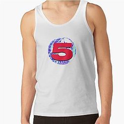 Channel 5 Tank Tops - Channel 5 Logo Pearlescent Tank Top RB2405