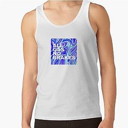 Channel 5 Tank Tops - All Gas No Brakes Logo Pearlescent Block Tank Top RB2405