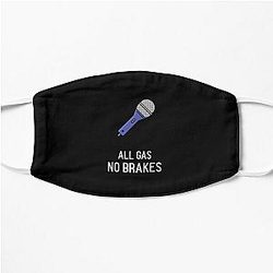 Channel 5 Face Masks - All Gas No Brakes - Andrew Callaghan YouTube Inspired Flat Mask RB2405