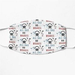 Channel 5 Face Masks - All Gas No Brakes                                          Flat Mask RB2405
