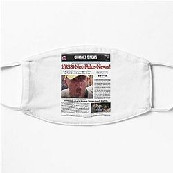 Channel 5 Face Masks - Channel 5 News Flat Mask RB2405