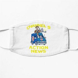 Channel 5 Face Masks - Channel 5 News Flat Mask RB2405