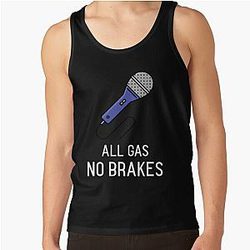Channel 5 Tank Tops - All Gas No Brakes - Andrew Callaghan YouTube Inspired Tank Top RB2405