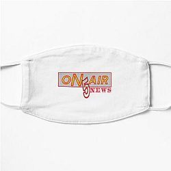 Channel 5 Face Masks - Channel 5 News on air   Flat Mask RB2405