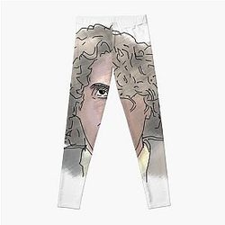 Channel 5 Leggings - Andrew Callaghan Channel5 News Merch Design, Andrew Callaghan Channel5 T shirt Design, All Gas, All Gas No Breaks Leggings RB2405