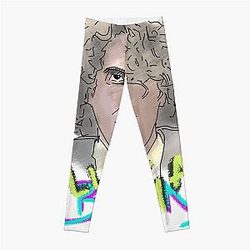 Channel 5 Leggings - Andrew Callaghan Channel5 News Merch Design, Andrew Callaghan Channel5 T shirt Design, All Gas, All Gas No Breaks Leggings RB2405