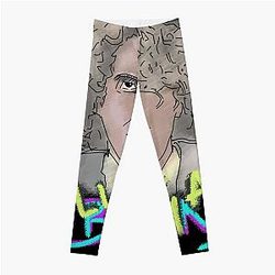 Channel 5 Leggings - Andrew Callaghan Channel5 News Merch Design, Andrew Callaghan Channel5 T shirt Design, All Gas, All Gas No Breaks Leggings RB2405