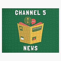 Channel 5 Puzzles - CHANNEL 5 NEWS  Andrew Callaghan  All Gas No Breaks Essential Jigsaw Puzzle RB2405