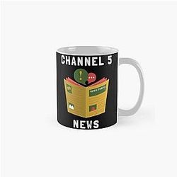 Channel 5 Mugs - CHANNEL 5 NEWS  Andrew Callaghan  All Gas No Breaks   Classic Mug RB2405