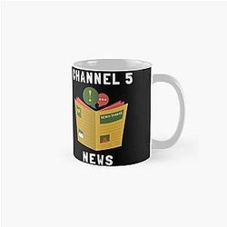Channel 5 Mugs - CHANNEL 5 NEWS | Andrew Callaghan | All Gas No Breaks Classic Mug RB2405