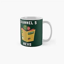 Channel 5 Mugs - CHANNEL 5 NEWS  Andrew Callaghan  All Gas No Breaks Essential Classic Mug RB2405