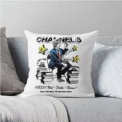 Channel 5 Pillows - Channel 5 News Throw Pillow RB2405