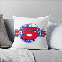 Channel 5 Pillows - Andrew Callaghan Channel 5 News Throw Pillow RB2405