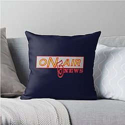 Channel 5 Pillows - Channel 5 News on air    Throw Pillow RB2405